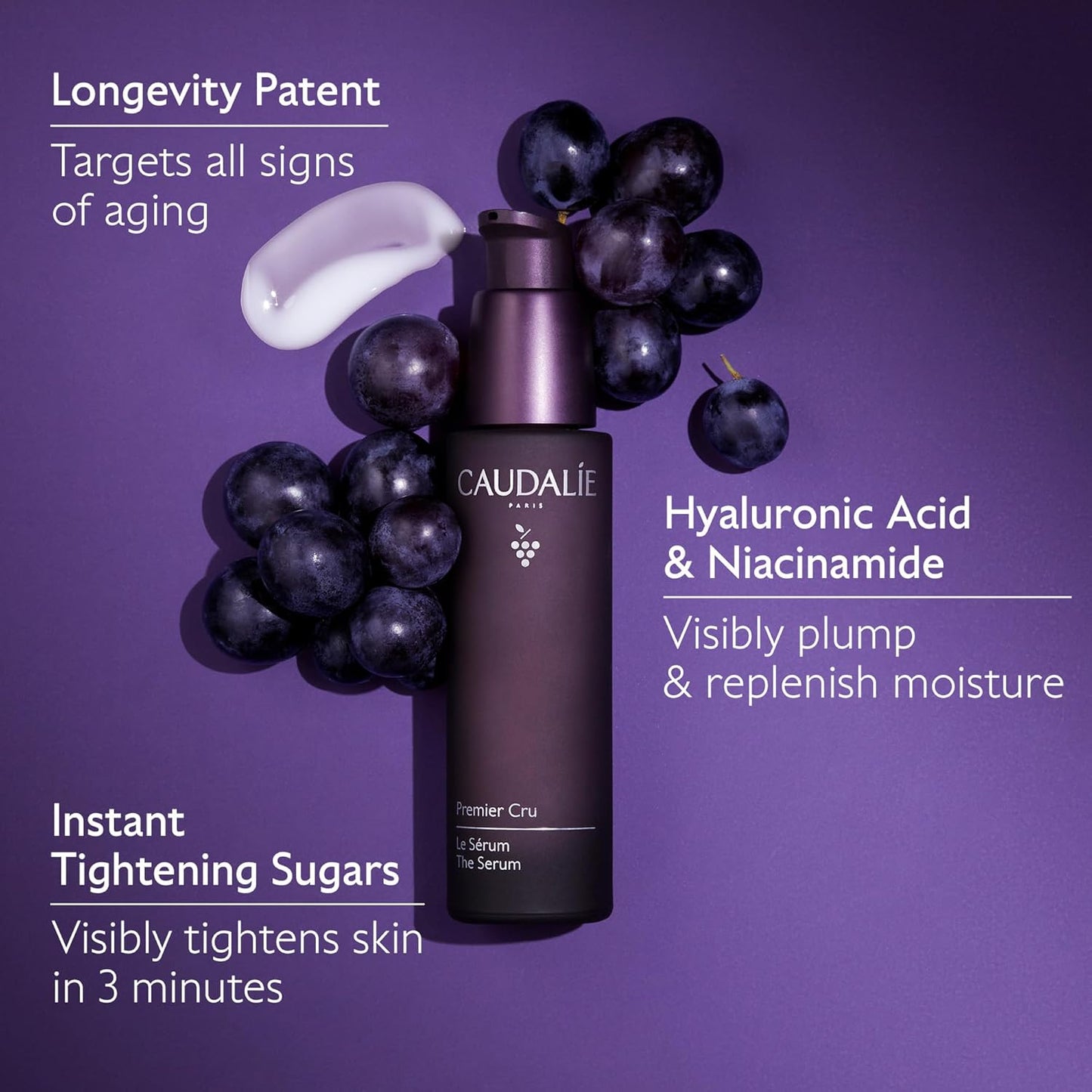 Revitalize Your Skin with Premier Cru Anti-Aging Serum - Infused with Niacinamide and Hyaluronic Acid - 30 Ml
