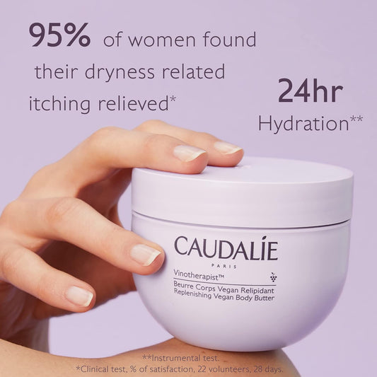 Indulge Your Skin with Caudalie Vitherapist Replenishing Vegan Body Butter - 250ml of Luxurious Hydration