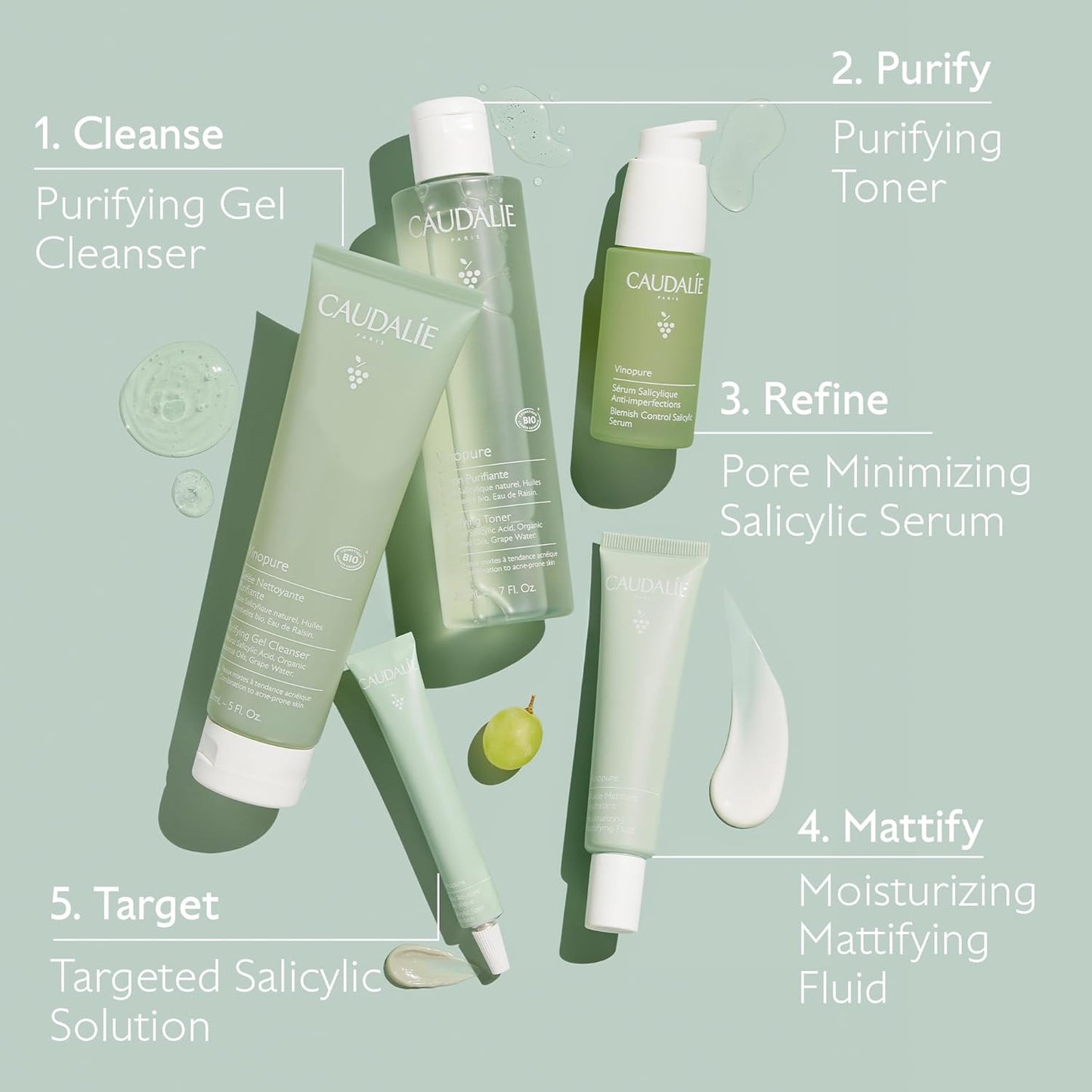 Refresh and Purify Your Skin with Vinopure Purifying Gel Cleanser - 150 Ml