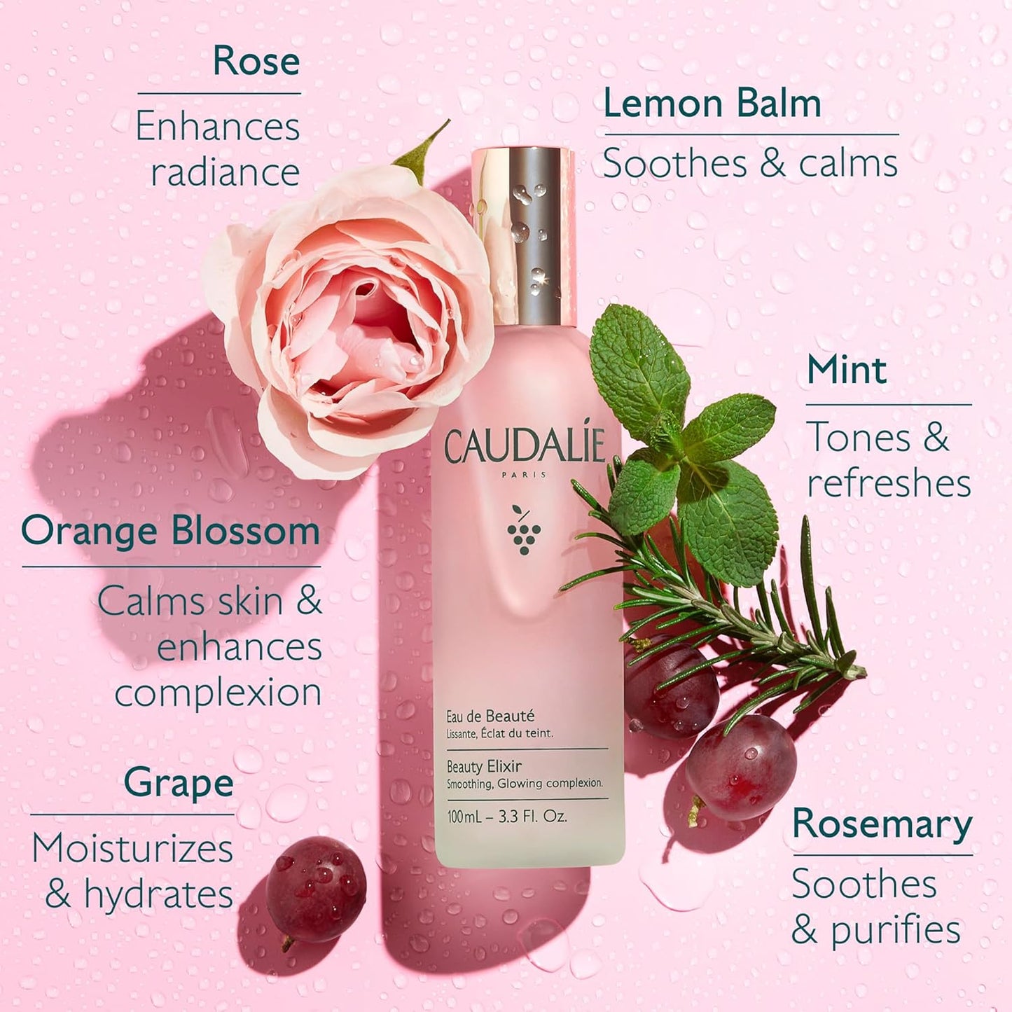 Revitalize Your Skin with Caudalie Beauty Elixir Face Mist: A Toner that Tightens Pores, Reduces Dullness, and Sets Makeup