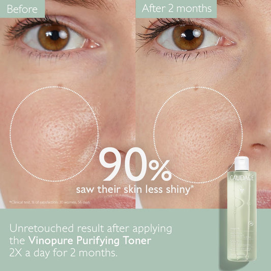 Revitalize Your Skin with Caudalie Vipure Purifying Toner - 200 Ml for a Fresh, Clear Complexion