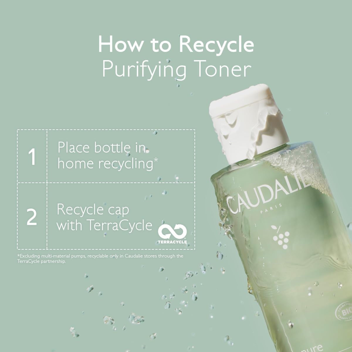 Revitalize Your Skin with Caudalie Vipure Purifying Toner - 200 Ml for a Fresh, Clear Complexion