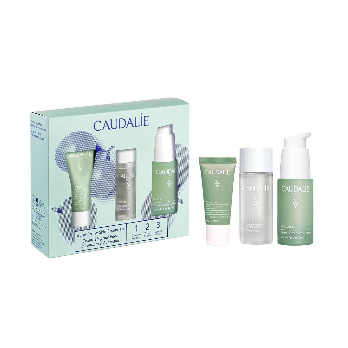 Transform Your Skin with Vinopure Natural Salicylic Acid Pore Minimizing Serum - Includes 2 Travel Size Essentials!