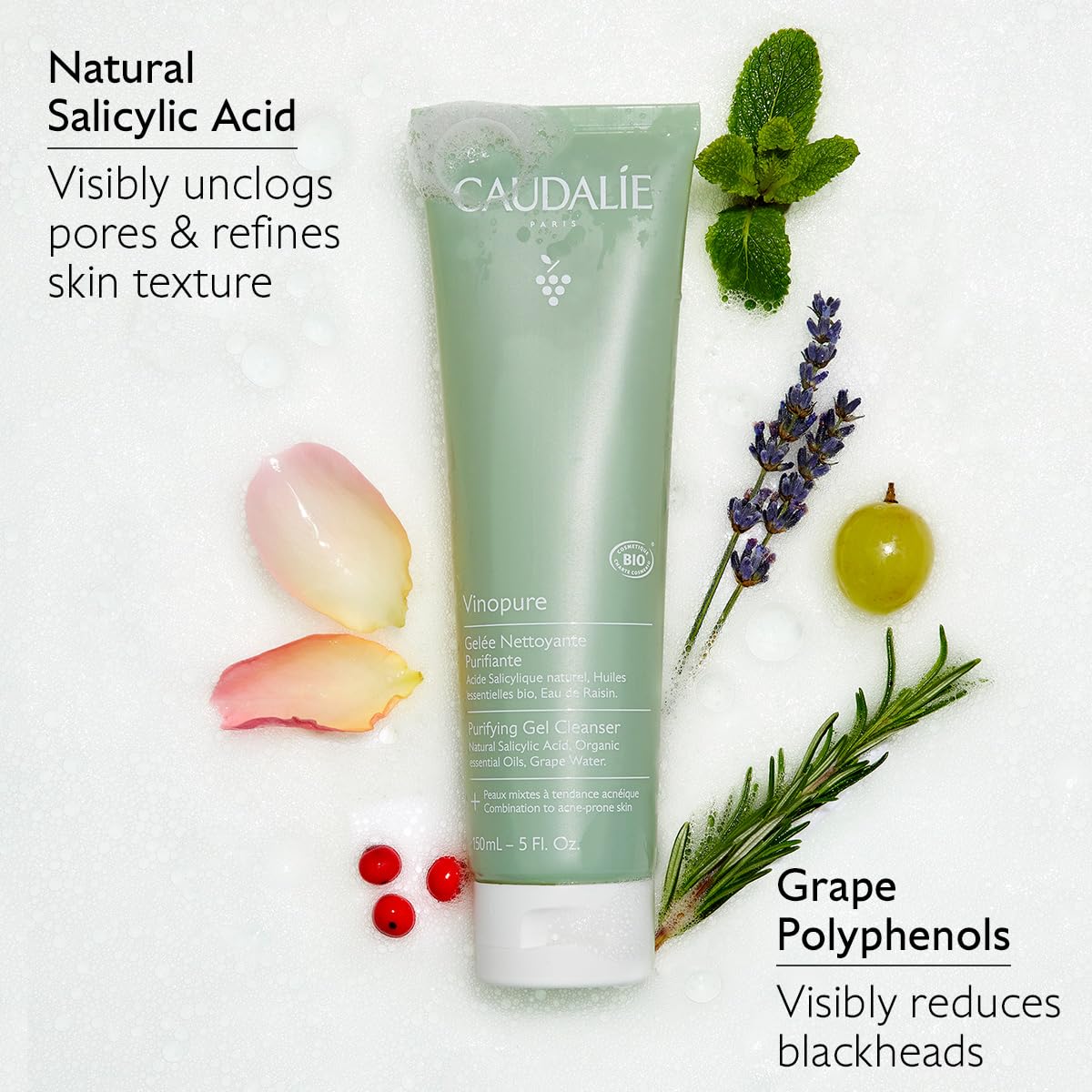 Refresh and Purify Your Skin with Vinopure Purifying Gel Cleanser - 150 Ml