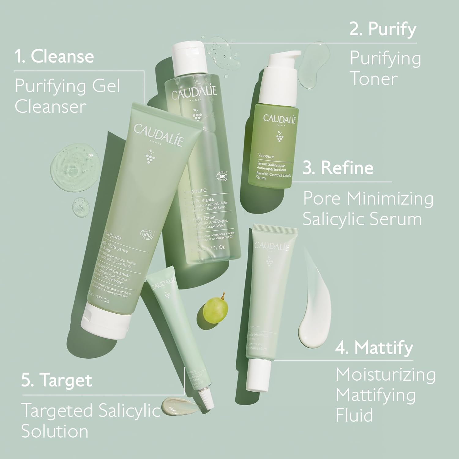 Refresh and Purify Your Skin with Vinopure Purifying Gel Cleanser - 150 Ml